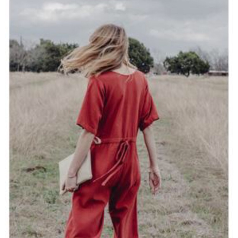 Esby Duffy Jumper in Tomato